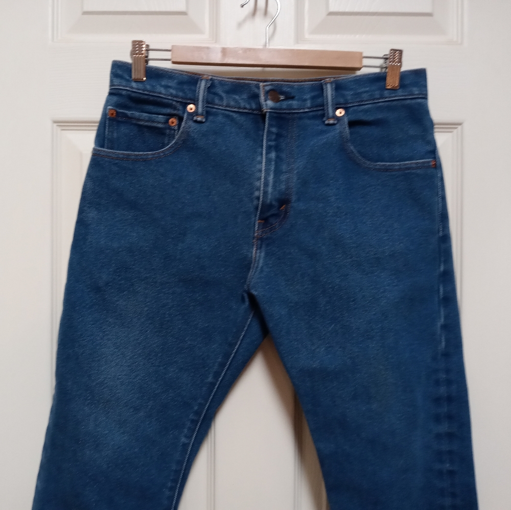 Levi's 517 Blue Jeans Shortened